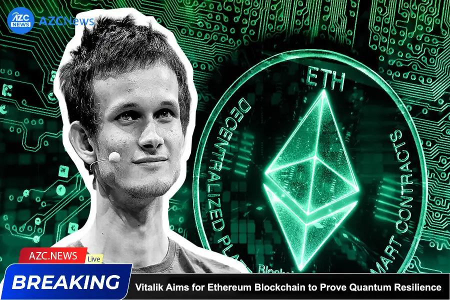 News images Vitalik Buterin Aims for Ethereum Blockchain to Prove Quantum Resilience