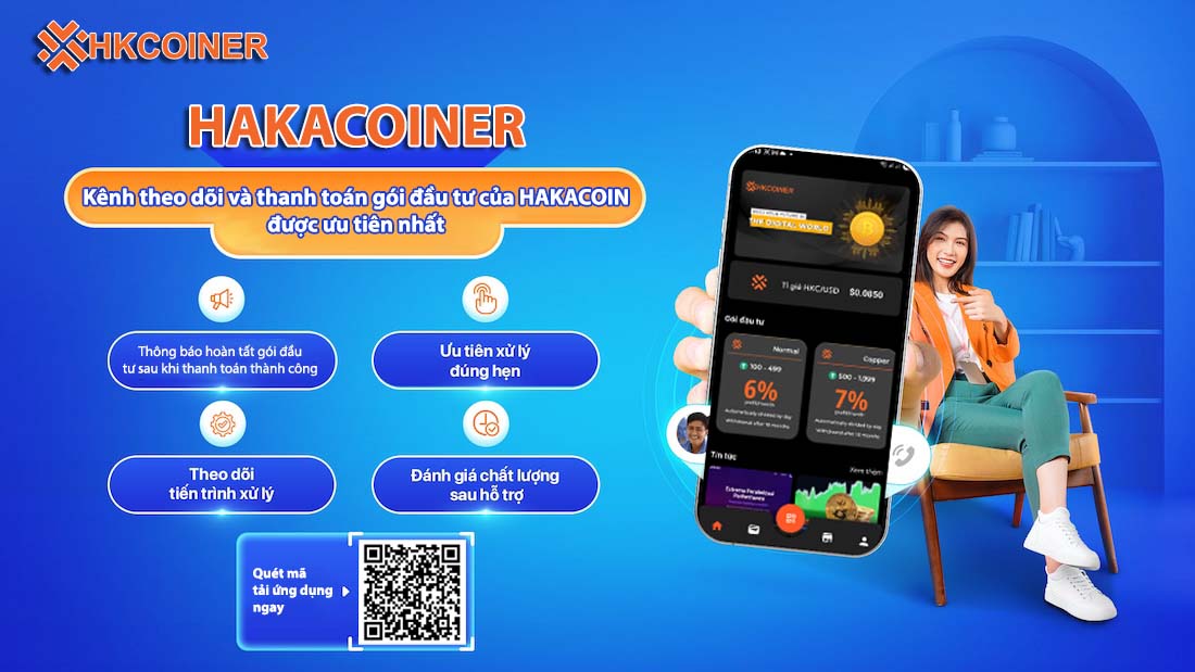 News images Instructions for registering investment packages and payments on the HAKACOIN app